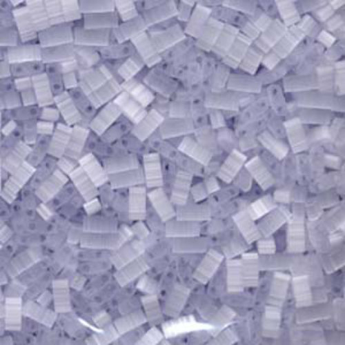 Miyuki Half Tila Bead - TLH2563 - Silk Pale Light Lavender - 50gm Bag