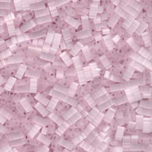 Miyuki Half Tila Bead - TLH2594 - Silk Pale Light Pink - 50gm Bag