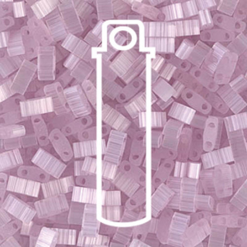 Miyuki Half Tila Bead - TLH2551 - Silk Satin Pink - 7.8gm Tube