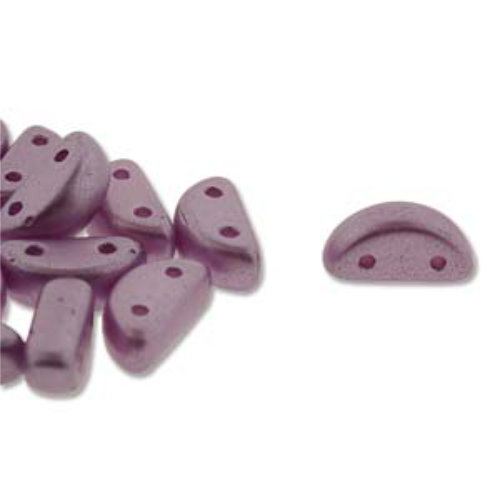 Half Moon 8mm x 4mm - Pastel Lilac - HMN84-25012 - 50 Bead Strand