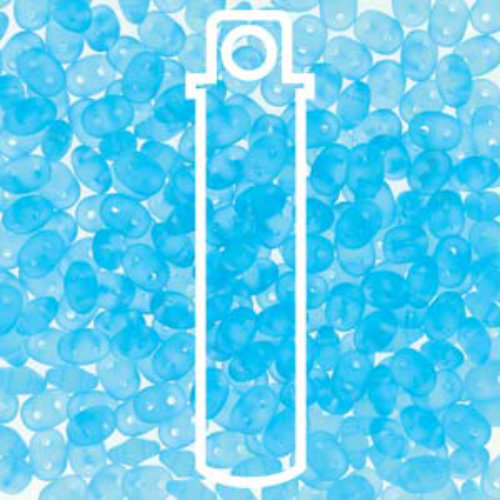 Mini Duo 2mm x 4mm - DU0460020-84110 - Matte Aqua  - 8gm Tube