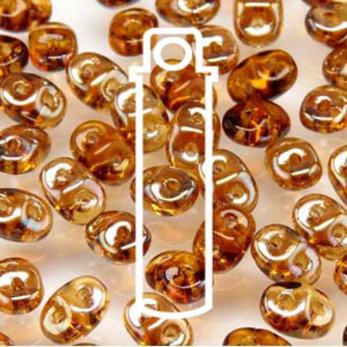 Mini Duo 2mm x 4mm - DU0410060-22501 - Topaz Celsian - 8gm Tube