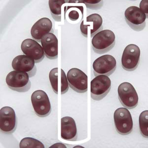 Mini Duo 2mm x 4mm - DU0420060-84110 - Matte Amethyst - 8gm Tube