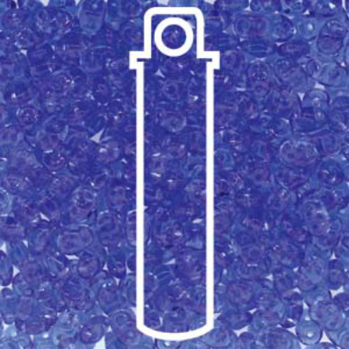 Mini Duo 2mm x 4mm - DU0430060 - Sapphire - 8gm Tube