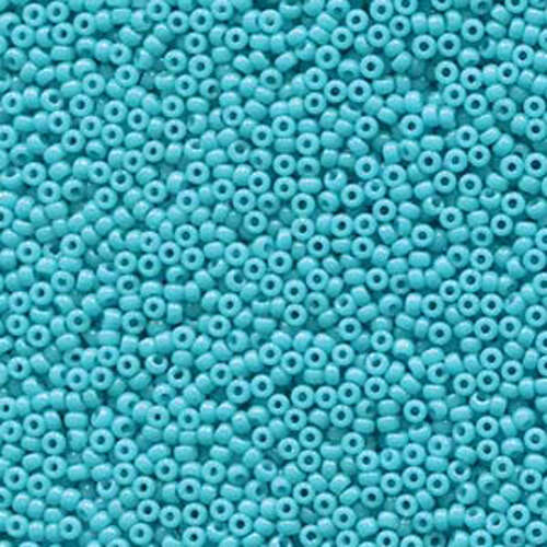Miyuki 15/0 Rocaille Bead - 15-94480 - Duracoat Opaque Dyed Ocean - 125gm Bag