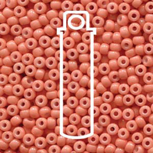 Miyuki 8/0 Rocaille Bead - 8-94462 - Duracoat Opaque Dyed Light Pink - 22gm Tube