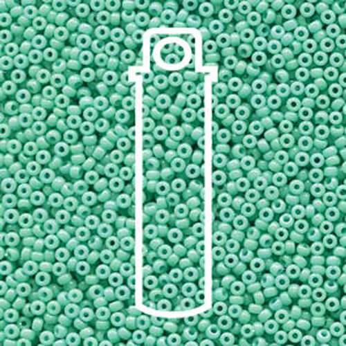 Miyuki 11/0 Rocaille Bead - 11-94475 - Duracoat Opaque Dyed Turquoise - 23gm Tube