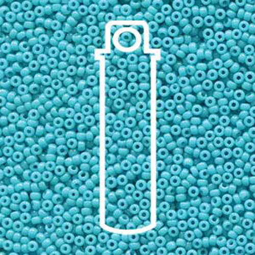 Miyuki 11/0 Rocaille Bead - 11-94480 - Duracoat Opaque Dyed Ocean - 23gm Tube