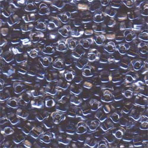 Miyuki 5/0 Triangle Bead - TR5-1559 - Dark Grey Lined Crystal AB - 250gm Bag