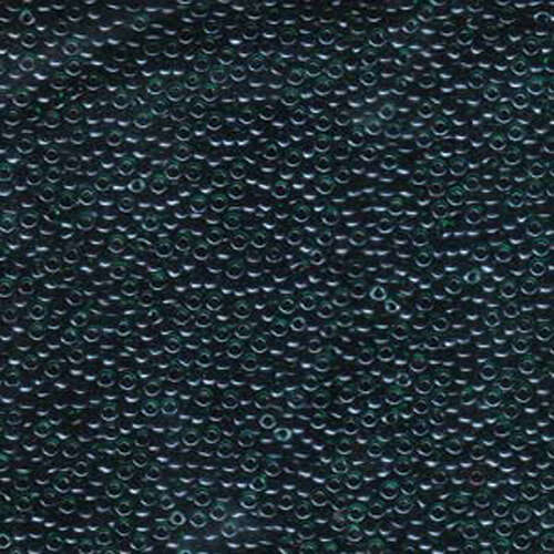 Miyuki 11/0 Rocaille Bead - 11-9362 - Fuchsia Lined Emerald AB - 250gm Bag