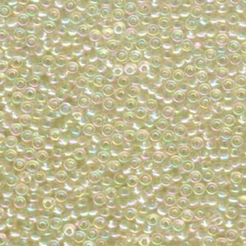 Miyuki 8/0 Rocaille Bead - 8-92442 - Transparent Ivory Gold Crystal - 250gm Bag