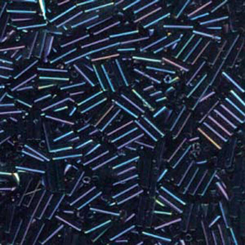 Miyuki 6mm Bugle Bead - BGL2-9084-TB - Blue Iris - 250gm Bag