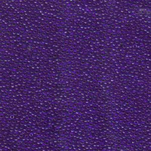 Miyuki 15/0 Rocaille Bead - 15-9151 - Transparent Cobalt - 250gm Bag