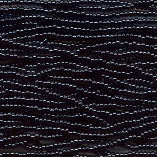 Preciosa 6/0 Gunmetal Seed Beads, 6 strand Hank - SB6-49102 - Discontinued