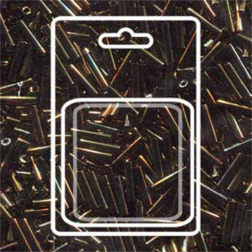Miyuki 6mm Slender Bugle Bead - SLB136-458 - Metallic Bronze Iris - 13gm Card