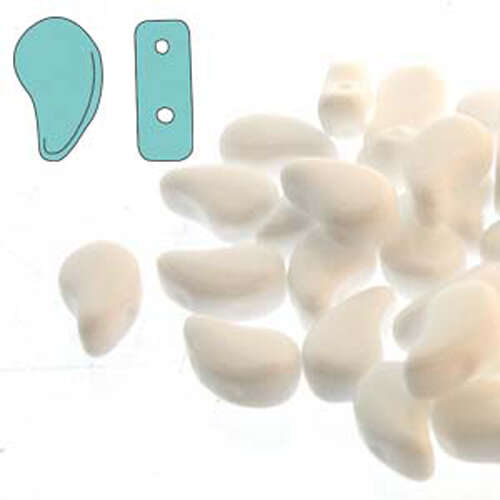 Paisley Duo 8mm x 5mm - Chalk - PD8503000 - 100gm Bag