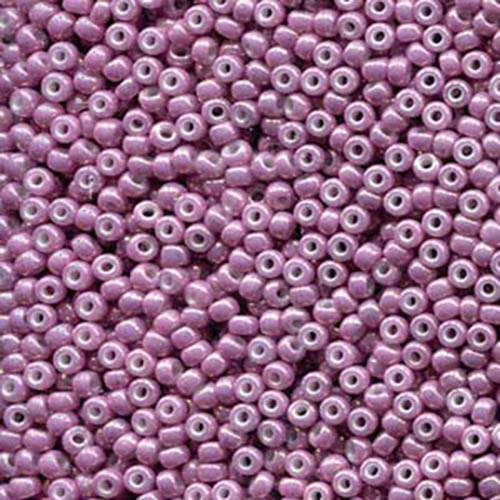 Miyuki 8/0 Rocaille Bead - 8-91867 - Opaque Dark Orchid Luster - 100gm Bag