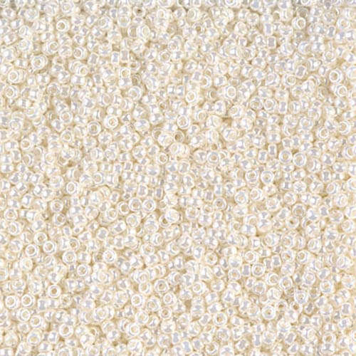 Miyuki 15/0 Rocaille Bead - 15-9591 - Ceylon Pearl - 100gm Bag