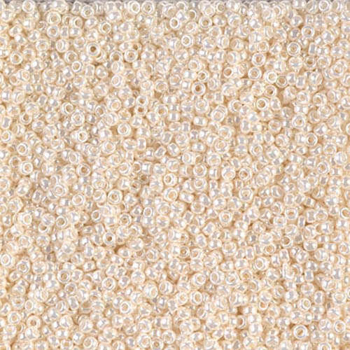 Miyuki 15/0 Rocaille Bead - 15-9592 - Ceyon Ivory - 100gm Bag