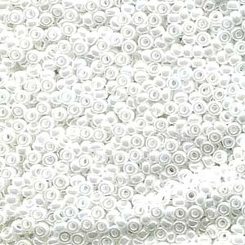 Miyuki 11/0 Rocaille Bead - 11-9420 - White Pearl Ceylon - 100gm Bag