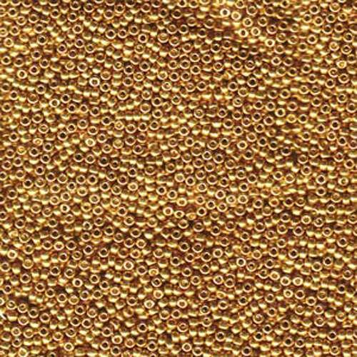 Miyuki 6/0 Rocaille Bead - 6-91053 - Galvanized Yellow - 100gm Bag