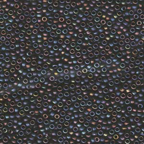 Miyuki 6/0 Rocaille Bead - 6-92064 - Matte Metallic Blue Green - 100gm Bag