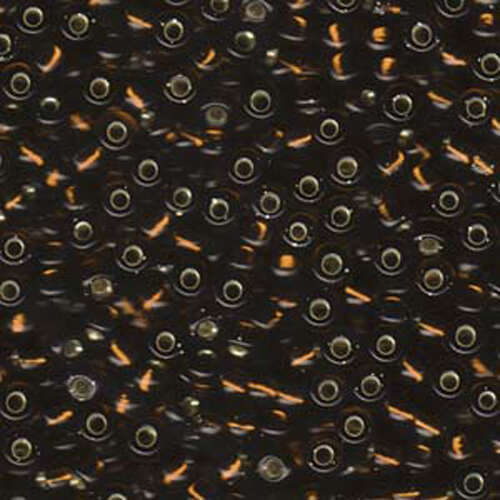Miyuki 6/0 Rocaille Bead - 6-9135S - Silver Lined Brown - 250gm Bag