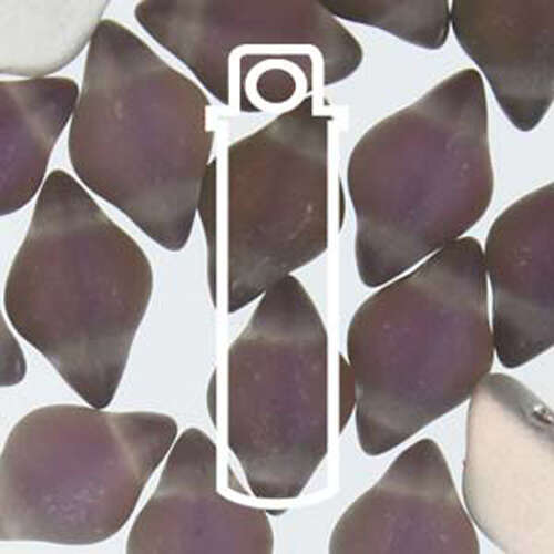 Gem Duo 8mm x 5mm - GD8500030-29572 - Matte Backlit Purple Haze - 8gm Tube