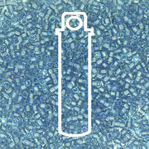 Miyuki 11/0 Delica Bead - DB2383 - Fancy Lined Silver Sky - 7.2gm Tube