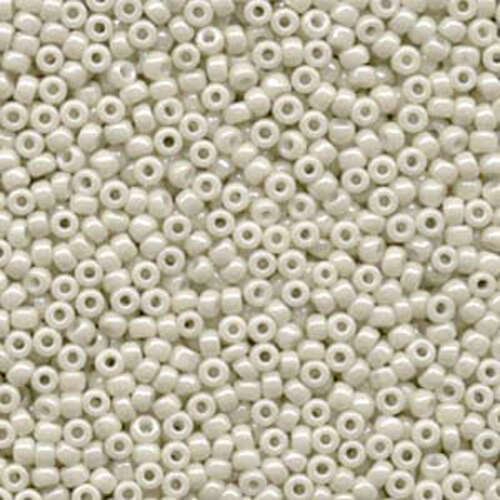 Miyuki 8/0 Rocaille Bead - 8-9600 - Limestone Luster - 250gm Bag