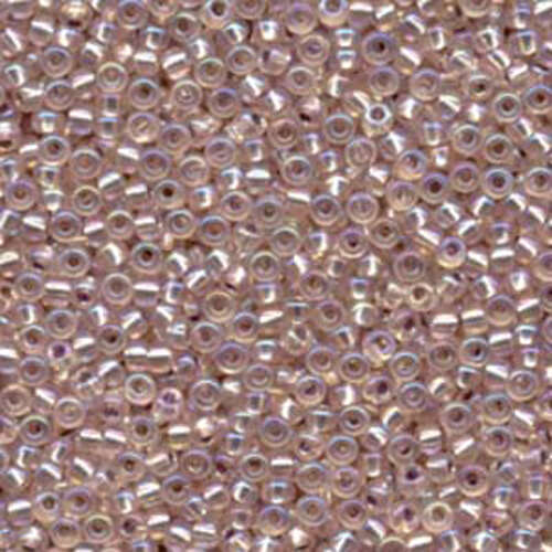 Miyuki 8/0 Rocaille Bead - 8-91023 - Silver Lined Blush AB - 250gm Bag