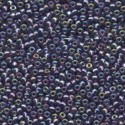 Miyuki 8/0 Rocaille Bead - 8-91024 - Silver Lined Amethyst AB - 250gm Bag