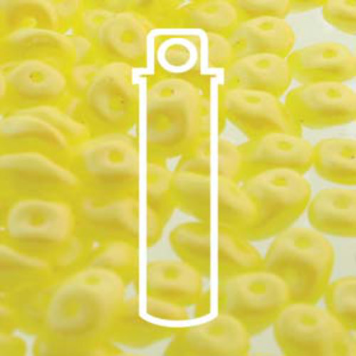 Super Duo 2.5mm x 5mm - DU0502010-24503 - Tutti Frutti Lemon - 22.5gm Tube