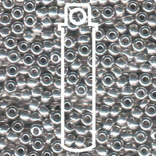 Miyuki 11/0 Rocaille Bead - 11-9194 - Palladium Plated - 8.5gm Tube
