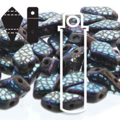 Kite 9mm x 5mm - KT9523980-28703SS - Jet Laser Snake Skin - 24gm Tube