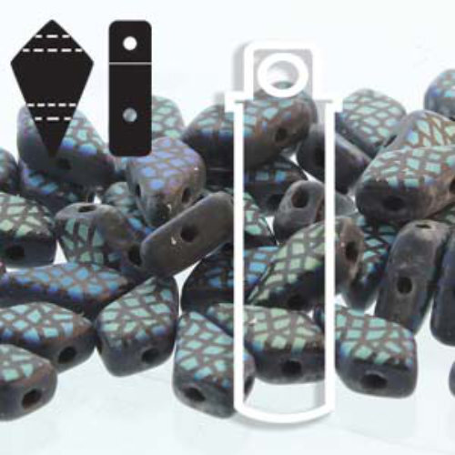 Kite 9mm x 5mm - KT9523980-28773SS - Matte Jet Laser Snake Skin - 24gm Tube