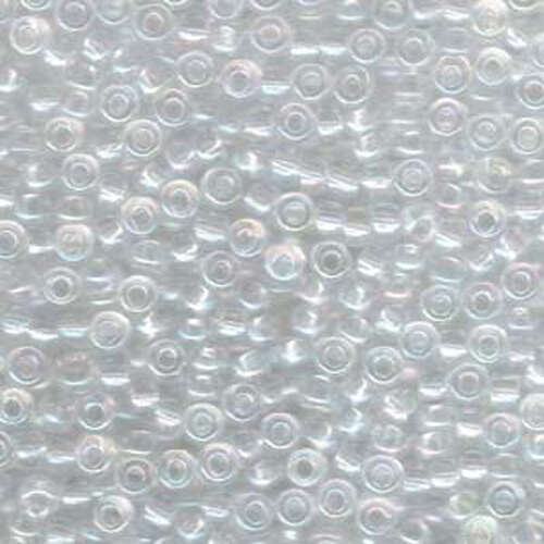 Miyuki 6/0 Rocaille Bead - 6-9250 - Crystal AB - 250gm Bag