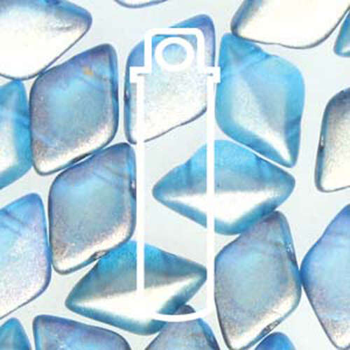 Gem Duo 8mm x 5mm - GD8500030-29266 - Halo Celestial Blue - 8gm Tube