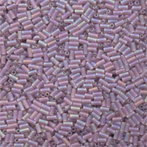 Miyuki 3mm Bugle Bead - BGL1-9142FR - Matte Smokey Amethyst AB - 250gm Bag