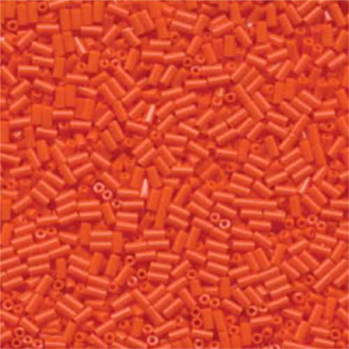 Miyuki 3mm Bugle Bead - BGL1-9406 - Opaque Orange - 250gm Bag