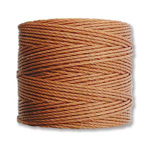 S-Lon Standard Twist Bead / Macrame Cord (TEX210) - Copper - SLBC-COP