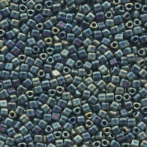 Miyuki 8/0 Triangle Bead - TR8-2008 - Matte Metallic Patina Iris - 250gm Bag