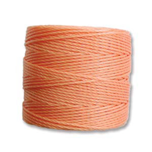 S-Lon Standard Twist Bead / Macrame Cord (TEX210) - Pumpkin - SLBC-PUM