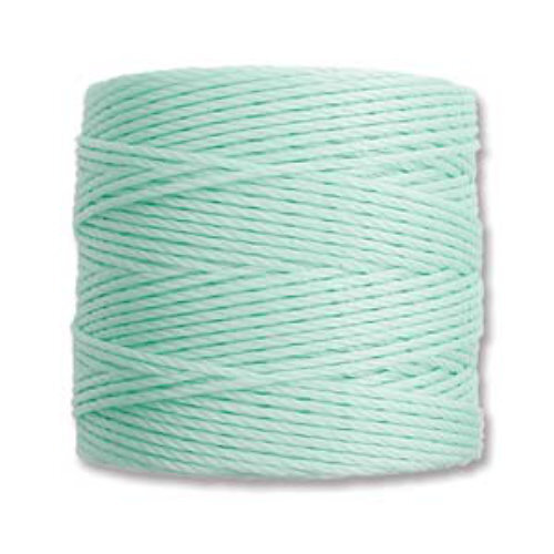 S-Lon Standard Twist Bead / Macrame Cord (TEX210) - Pastel Mint Green - SLBC-PMG