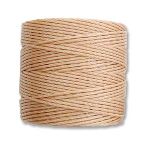 S-Lon Standard Twist Bead / Macrame Cord (TEX210) - Light Copper - SLBC-LC