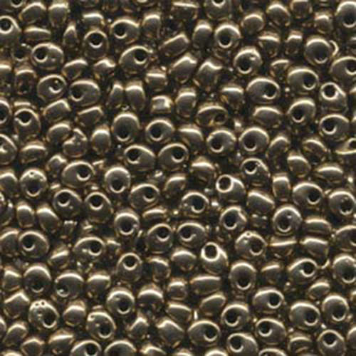Miyuki 4mm Magatama Bead - MA4-457 - Metallic Dark Bronze - 250gm Bag
