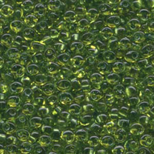 Miyuki 4mm Magatama Bead - MA4-F44 - Sparkle Green Lined Chartreuse - 250gm Bag
