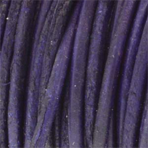 0.5mm Indian Leather Antique Violet - 25 Yards - 22.5 Metres Roll