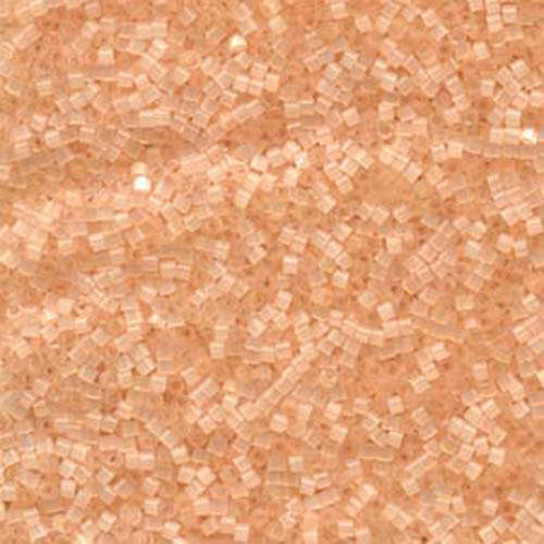 Miyuki 11/0 Delica Bead - DB824 - Peach Silk Satin - 100gm Bag