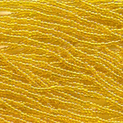 Preciosa 11/0 Rocaille Seed Beads - SB11-88110 - Opaque Yellow Luster - 250gm Bag